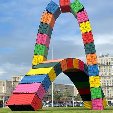 דירה La Maison Au Fond Du Jardin לה האברה